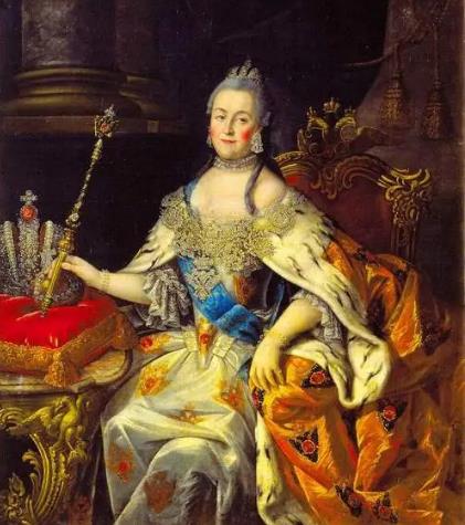 1796年11月6日俄国女皇叶卡捷琳娜二世逝世